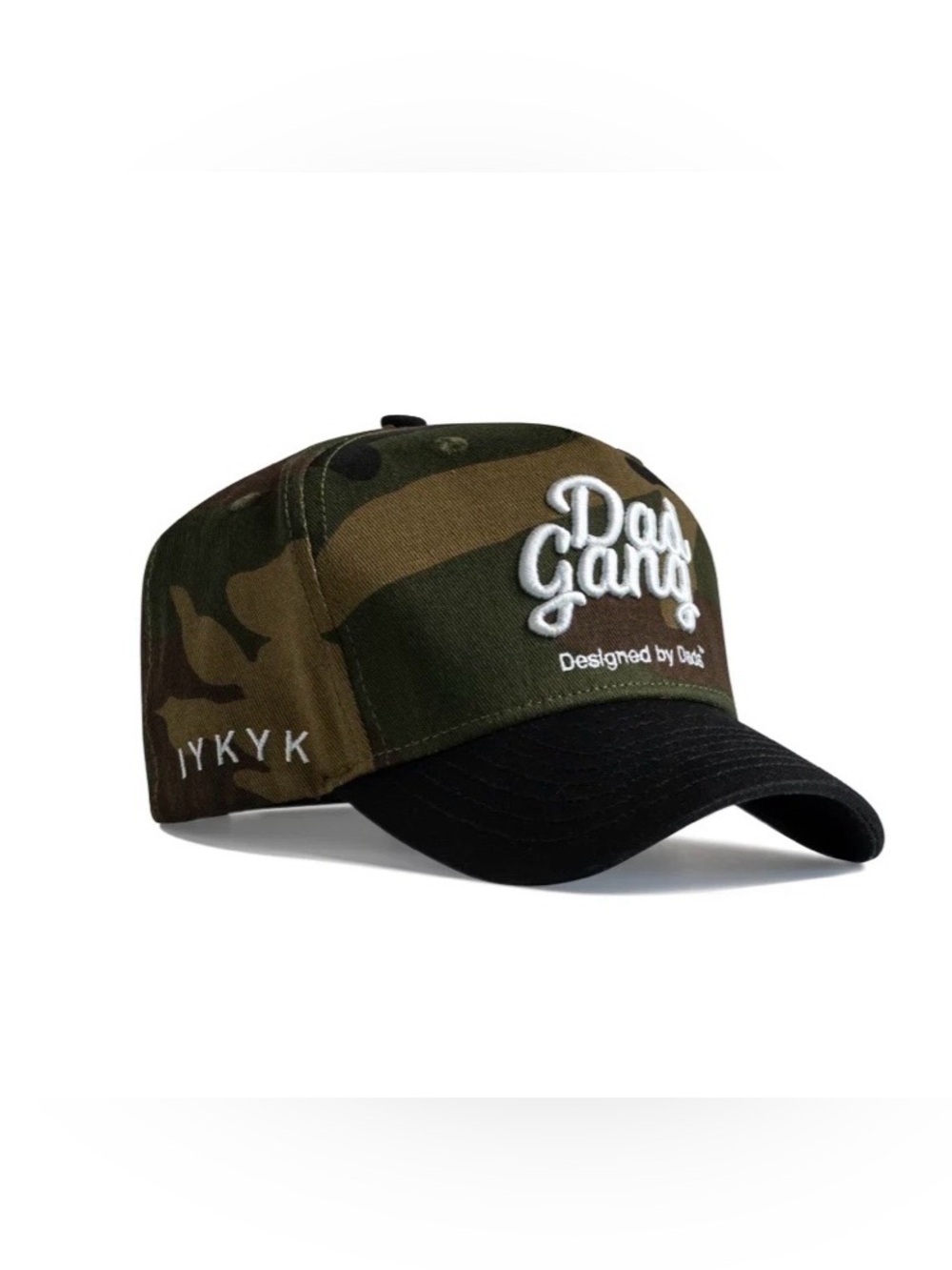 NEW DAD GANG Camo Logo Hat